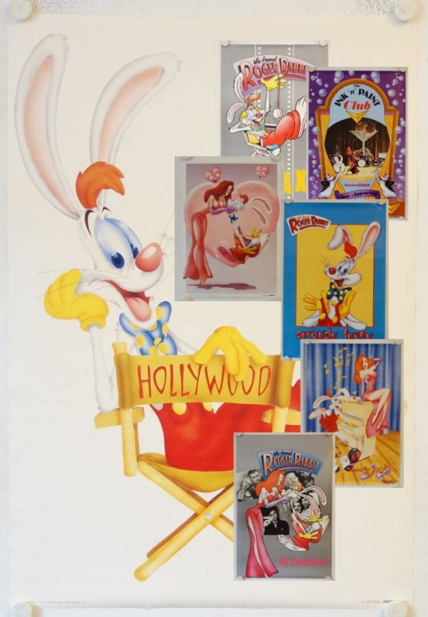 Who framed Roger Rabbit Poster Prints vintage commercial poster prints (7)